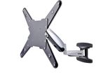 Startech.Com FHA-TV-WALL-MOUNT Supporto Tv A Parete 139,7 Cm (55") Nero, Argento"