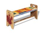 The Living Store Sitzbank Cola Altholz 100X30X50 Cm