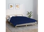 The Living Store Coperta Pesata Blu 220X240 Cm 11 Kg Tessuto