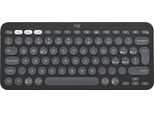 Logitech Pebble Keys 2 K380S Tastiera Rf Senza Fili Bluetooth Qwerty Italiano Grafite