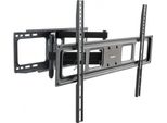 Vultech BTV-D3270LITE Braccio Staffa Per Tv Da 32 A 70 Pollici Con Snodo Nero