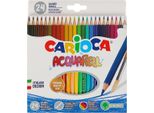Carioca 42858 Pastello Colorato Multicolore 24 Pz
