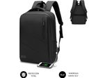 Zaino Subblim City Per Laptop Fino A 15,6" / Porta Usb / Nero"