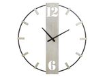 Mauro Ferretti Orologio Da Parete Argento Ø 61X4,5 Cm Argento Nero