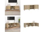 Mobile Tv Vidaxl Rovere Sonoma 150X30X50 Cm Materiale A Base Di Legno - Mobile Tv - Mobile Tv - Mobile Tv - Porta Tv