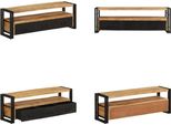 Vidaxl Mobile Tv 120X30X40 Cm In Legno Massiccio Di Mango - Mobile Tv - Mobili Tv - Mobili Tv - Porta Tv