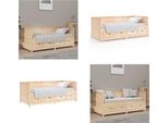 Vidaxl Letto Da Giorno 90X190 Cm In Pino Massiccio - Letto Da Giorno - Letti Da Giorno - Letto Da Giorno In Legno - Letto Da Giorno In Legno Massiccio