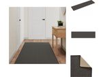Vidaxl Tappeto A Correre Sisal Look Antracite 80X300 Cm - Tappeti