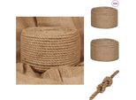 Vidaxl Corda Di Iuta Da 50 M Di Lunghezza E 10 Mm Di Spessore - Corde