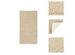 Vidaxl Tappeto Shaggy Crema 80X150 Cm Antiscivolo - Tappeti