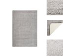 Tappeto Vidaxl Shaggy Grigio Chiaro 120X170 Cm Antiscivolo - Tappeti