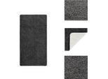 Tappeto Vidaxl Shaggy Grigio Scuro 80X150 Cm Antiscivolo - Tappeti