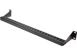 Startech.Com Pannello Passacavi Montabile A Rack 1U Con Profondità Regolabile, Guida Di Supporto Per Cavi Per Server/Armadi Rack Da 19", Cable Management Panel Per Pannelli Patch/Switch/Pdu"
