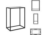 Vidaxl Consolle Trasparente 60X35X75 Cm In Vetro Temperato - Tavoli Laterali