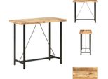 Vidaxl Tavolo Da Bar 120X58X107 Cm Legno Di Mango Grezzo - Tavoli Da Pranzo