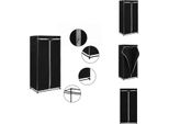 Vidaxl Armadio Nero 75×50×160 Cm - Armadi