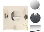 Vidaxl Specchio Senza Cornice Rotondo 30 Cm Vetro - Specchio