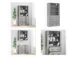 Vidaxl Credenza Grau Sonoma Holzwerkstoff - Credenza - Credenze - Credenza - Kommode