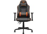 Sedia Da Gioco Cougar Fusion S Nero Nero/Arancione