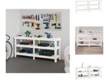 Vidaxl Banco Da Lavoro Bianco 181X50X80 Cm In Legno Di Pino Massiccio - Banchi Da Lavoro