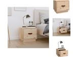 Vidaxl Comodino 40X34X35 Cm In Pino Massiccio - Comodini