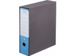 Brefiocart Nero& Raccoglitore Ad Anelli A4 Nero, Blu