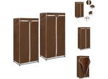 Vidaxl Armadi 2 Pz. Marrone 75×50×160 Cm - Armadi