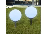 The Living Store Luci Da Sentiero 2 Pz. Led 30 Cm Con Picchetto A Terra