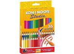 Koh-I-Noor DH3336 Pastello Colorato Multicolore 36 Pz
