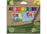 Carioca Eco Family Jumbo Marcatore Multicolore 12 Pz