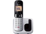 Panasonic KX-TGC250JTS Telefono Cordless Dect Nero/Argento Con Id Chiamante E Vivavoce