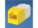 Panduit Utp RJ-45 Minijack Cat6, Giallo