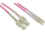 Link Accessori LKLCSC4502 Cavo Infiniband E In Fibra Ottica 2 M Lc Sc Viola