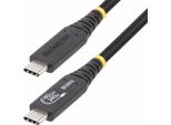 Startech.Com Cavo USB4 Da 50Cm, Cavo USB-C USB-IF, 40 Gbps, 240W Pd 3.1 Epr, 8K 60Hz, Cavo Di Trasferimento Dati Usb Type-C, Compatibile Con Porte Tb/Usb 3.2