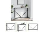 The Living Store Tavolo Consolle Grigio Sonoma 102X22,5X75 Cm Materiale A Base Di Legno