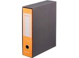 Brefiocart Brefio Fluo Raccoglitore Ad Anelli A4 Nero, Arancione
