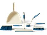 Perfetto 12820 Set Paletta/Spazzatrice Blu, Bianco Set Pala E Scopa