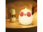 Luce Notturna, Luce Notturna In Silicone, Pollo Affamato Forever Light, Luce Notturna Ricaricabile Usb, Luce Notturna Creativa, Temporizzazione Del Tocco, Aiuto Al Sonno