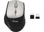 Equip 245115 Equip Mouse Ottico Senza Fili Usb Comfort USB-C/A R+L Nero