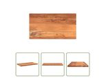 The Living Store Piano D'appoggio 110X70X2,5 Cm Rettangolare In Legno Massiccio Di Acacia