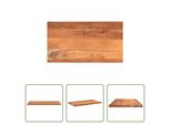 The Living Store Piano D'appoggio 120X50X3,8 Cm Rettangolare In Legno Massiccio Di Acacia