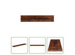 The Living Store Piano D'appoggio 160X30X2,5 Cm Rettangolare In Legno Massiccio Antico