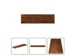 The Living Store Piano D'appoggio 100X20X2,5 Cm Rettangolare In Legno Massiccio Di Recupero