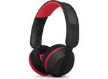 Philips Serie 6000 TAA6219BK/00 Cuffie/ Auricolari Wireless Head-Band Music Bluetooth Nero, Rosso