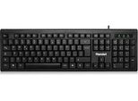 Hamlet KU200 Tastiera Ufficio Usb Qwerty Italiano Nero