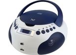 New Majestic Ah 265 Dab Wb Digitale Dab, Dab+, Fm, Pll Blu, Bianco Riproduzione MP3