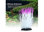 Anemone Di Mare Artificiale In Silicone, Imitazione Del Corallo, Per Decorare Gli Acquari (Viola)