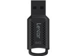 Lexar | Unità Flash Usb | Jumpdrive V400 | 64 Gb | Usb 3.0 | Nero