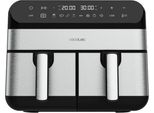 Cecotec Advance 9000 Double 9 L Stand-Alone 2800 W Friggitrice Ad Aria Calda Nero, Acciaio Inox