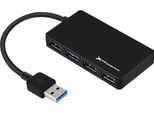 Phoenix Technologies Ph4Usbhub3 Hub Usb-A 3.0 4 Porte Nero Nero Taglia Unica